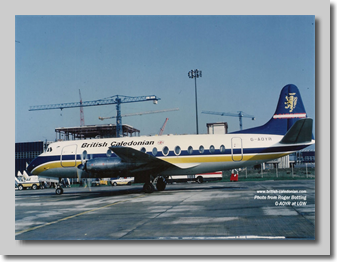 BCal Viscount G-AOYR